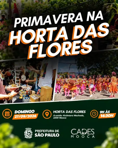 A primavera está chegando