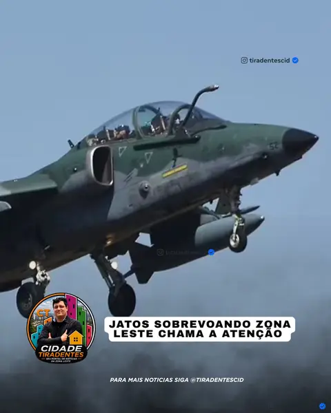 Jatos sobrevoam a zona leste e chamam a atenção dos moradores