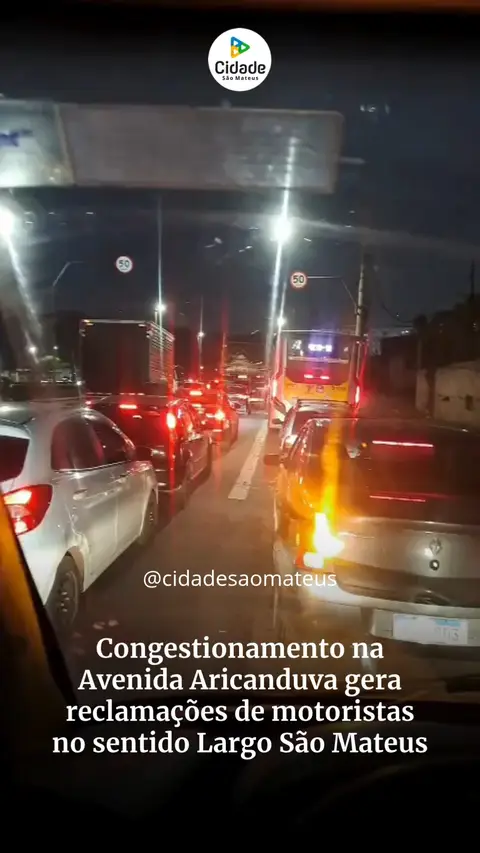 Motoristas que transitam no período noturno pela Avenida Aricanduva, no sentido Largo São Mateus, relatam…