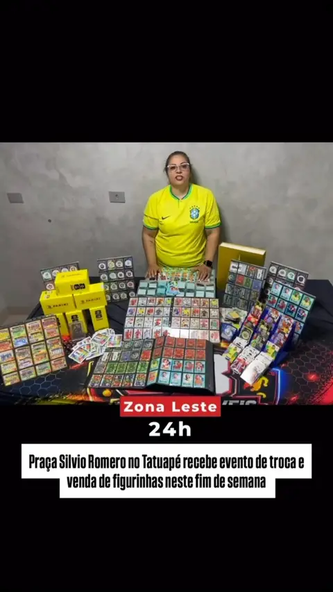 Os apaixonados por álbuns e figurinhas terão um ponto de encontro especial neste fim de semana no Tatuapé…