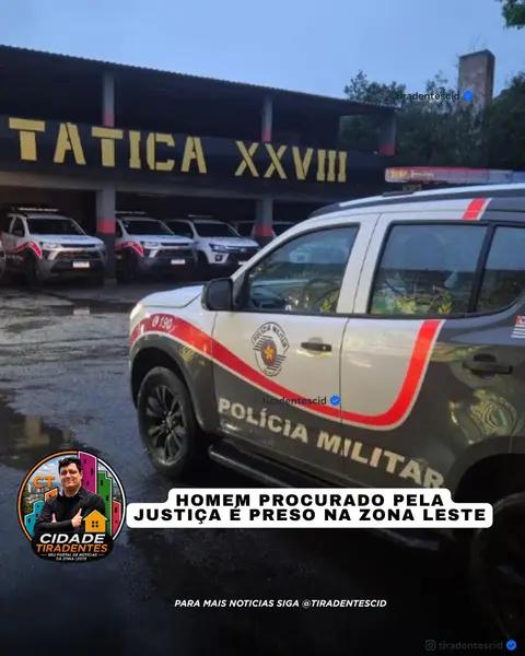 Um homem procurado pela Justiça foi preso pela Força Tática do 28º BPM/M, na manhã desta quarta-feira (24), no…